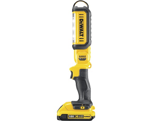 <p>Akku-Leuchte DeWalt DCL050-XJ bis zu 1000 Lumen, ohne Akku und Ladegerät</p> DeWalt Akku Arbeitsleuchte mit 18 Volt Akku