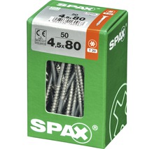 Spax Schrauben in einer 4,5 x 80 Millimeter Packung