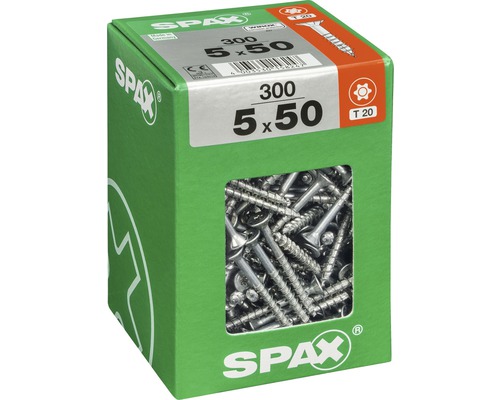 Schrauben 5 x 50 Millimeter in einer 300er Packung