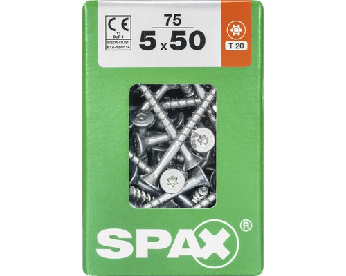 Spax Universalschrauben 5 x 50 Millimeter Packung