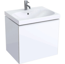 GEBERIT Waschtischunterschrank Acanto 59,5 cm weiß hochglänzend ohne Waschtisch 500609012