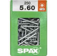 Spax screws 5x60 mm, package of 250