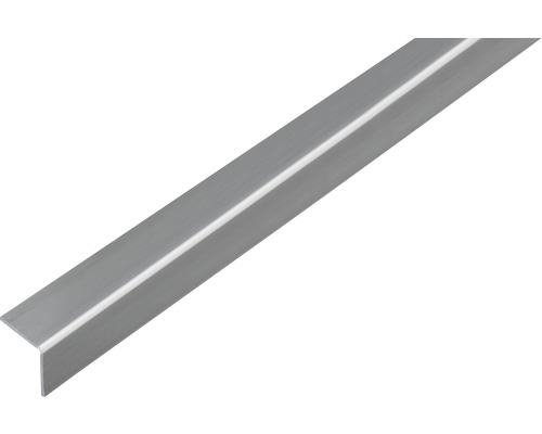 Winkelprofil PVC Edelstahloptik selbstklebend 20x20x1,5 mm, 2,6 m