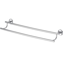 Doppelter Handtuchhalter aus Metall für das Badezimmer