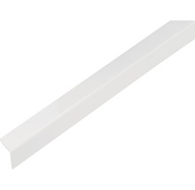 Winkelprofil PVC weiß glänzend selbstklebend 20x20x1,5 mm, 2,6 m-thumb-0
