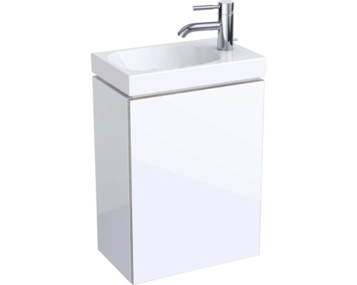 GEBERIT Waschtischunterschrank Acanto 39,6 cm weiß hochglänzend ohne Waschtisch 500607012