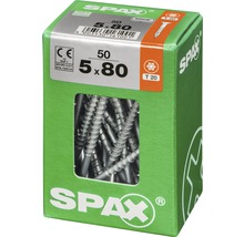 Spax Schrauben 5 x 80 Millimeter Packung