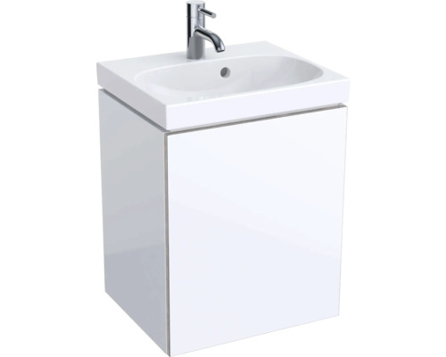 GEBERIT Waschtischunterschrank Acanto 44,6 cm weiß hochglänzend ohne Waschtisch 500608012