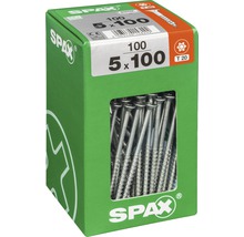 Packung mit 100 Spax Universalschrauben 5x100