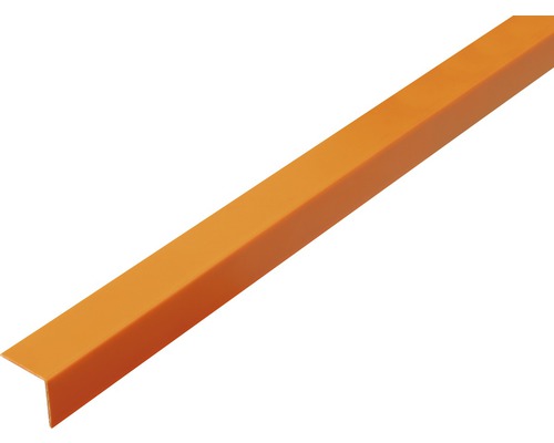 Winkelprofil PVC selbstklebend orange 20x20x1,5 mm, 2,6 m