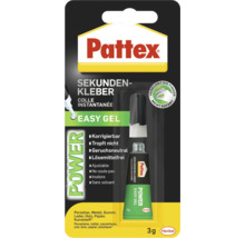 Pattex Sekundenkleber Power Easy Gel, 3 Gramm