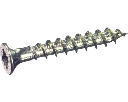 JD Plus Universalschraube kl. Kopf 3x20 mm, gal. verzinkt Einzelne Schraube mit Linsenkopf und Kreuzschlitz