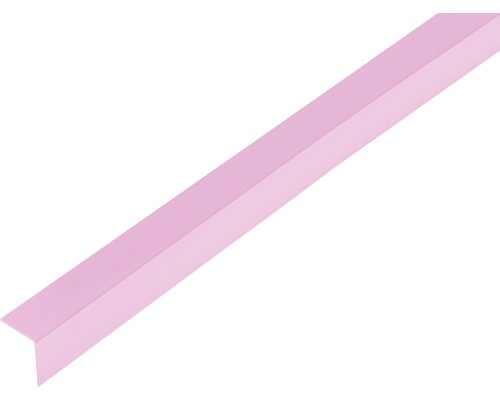 Winkelprofil PVC selbstklebend pink 20x20x1,5 mm, 2,6 m