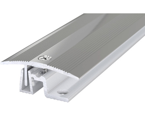Übergangsprofil PS 400 Alu edelstahl poliert 38x900mm Aluminium Übergangsprofil mit Schraube
