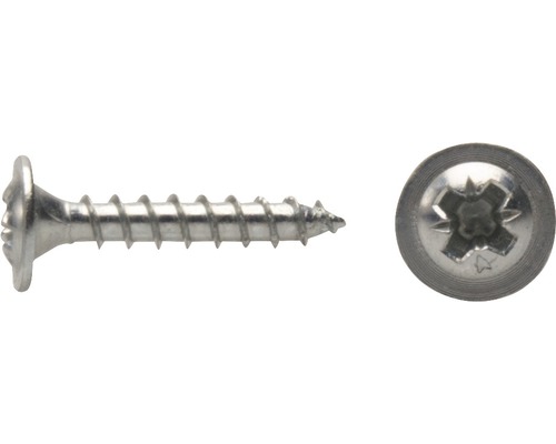 JD Plus Rückwandschraube Pozidriv 4,5x20 mm galv. verzinkt, 100 Stück