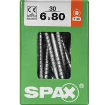 Spax Universalschrauben 6 x 80 Millimeter, 30 Stück