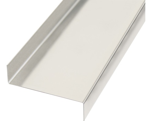 Glattblech Z-Form Alu natur 18x63x18 mm, 1 m Edelstahl U-Profil