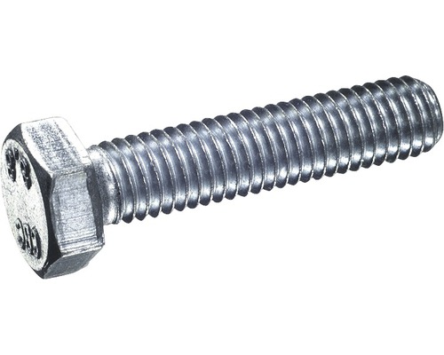 Sechskantschrauben DIN 933 M10x20 mm, Aluminium Sechskantschraube mit Gewinde