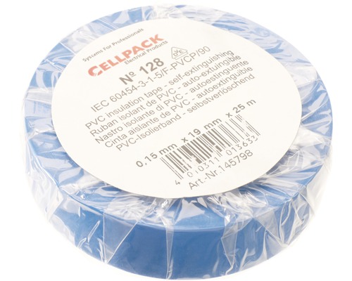 Cellpack PVC Isolierband B19mm L25 m blau
