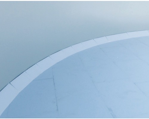 Detailaufnahme von Decke und Wand