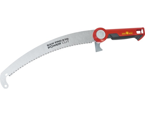 Astsäge/Baumsäge Profi WOLF-Garten Multi-Star Power Cut SAW Pro 370 Astsäge mit gebogenem Sägeblatt und Wolf Garten Logo
