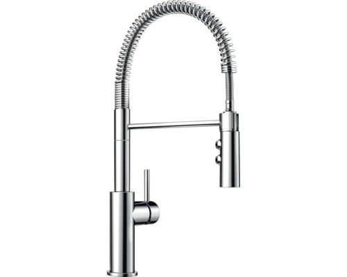 Küchenarmatur mit flexiblen Auslauf Blanco Catris-S chrom glänzend 521476 Küchenarmatur mit flexiblen Auslauf Blanco Catris-S chrom glänzend 521476