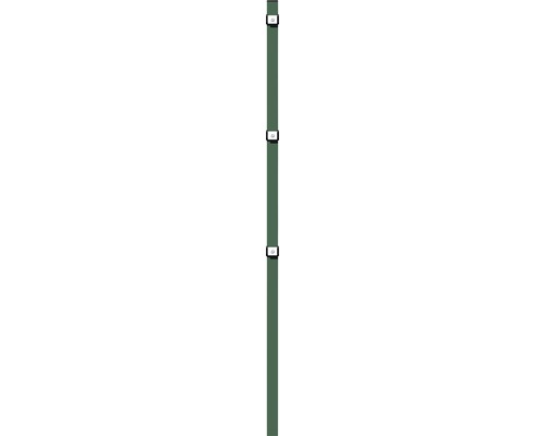 Pfosten ALBERTS Klemmlasche für Doppelstabmatte 6 x 4 x 225 cm grün-0