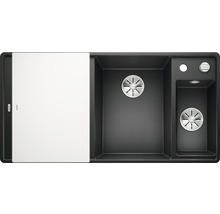 Spüle Blanco Axia III 6 S-F 990 x 500 mm anthrazit 523483 1 Spülbecken Becken rechts Flächenbündig Mit Tropffläche Mit Restebecken