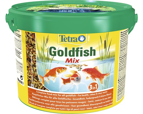 Tetra Goldfisch Mix im Eimer für Teichfische