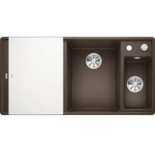 Spüle Blanco Axia III 6 S-F 990 x 500 mm cafe 523488 1 Spülbecken Becken rechts Flächenbündig Mit Tropffläche Mit Restebecken