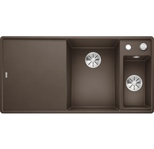 Spüle Blanco Axia III 6 S-F 990 x 500 mm cafe 523488 1 Spülbecken Becken rechts Flächenbündig Mit Tropffläche Mit Restebecken