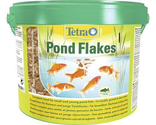 Tetra Pond Flakes Teichfutter im Eimer