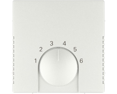 Raumthermostat mit Drehknopf und Zahlenanzeige von 1 bis 6.