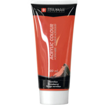 Acrylfarbe zinnoberrot 200 ml