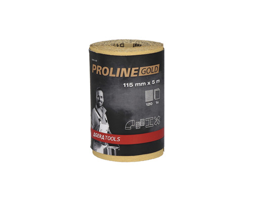 TIMCO Schleifpapierrolle Körnung 80 - 115 Mm X 10 M, Gelb, Aluminiumoxid, Reißfest