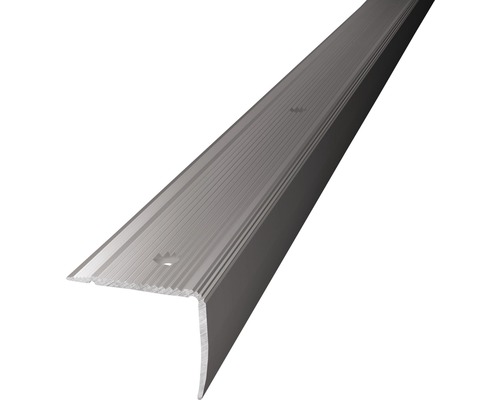 Treppenkantenprofil Alu silber gelocht 30 x 20 x 1000 mm