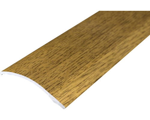 Anpassungsprofil Alu eiche dunkel selbstklebend 38x900mm Holzdekor-Übergangsprofil