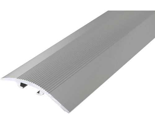 Anpassungsprofil D.O.S. Alu edelstahl poliert 38x2700mm Aluminium Übergangsprofil