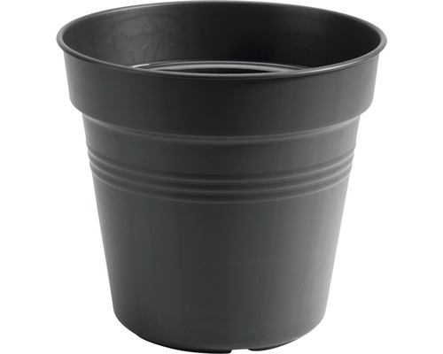 Pflanztopf elho Green Basics Kunststoff Ø 11 H 10 cm schwarz Pflanztopf aus Kunststoff