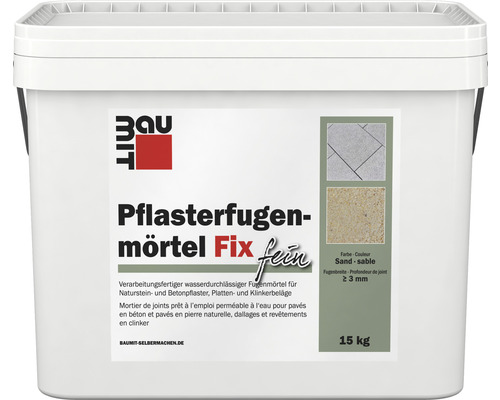 Baumit Pflasterfugenmörtel Fix Fein Sand 15 kg-0