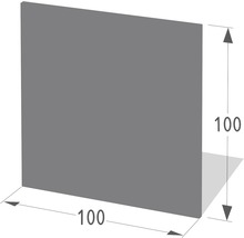 Funkenschutzplatte Lienbacher rechteckig 100x100 cm anthrazit-thumb-0