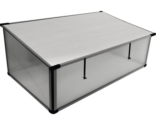 Frühbeet aus Kunststoff mit Rahmen