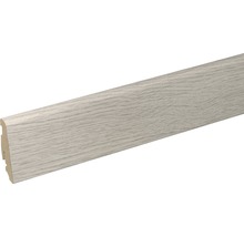 Fußleiste mit Holzstruktur