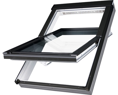 Fakro Schwingfenster PVC PTP-V U5 55x78 cm inkl. Dauerlüftung