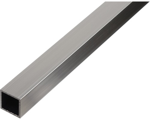 Vierkantrohr Edelstahl 10x10x1 mm, 2 m Vierkantrohr Edelstahl 10x10x1 mm, 2 m