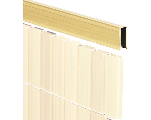 Abdeck U-Profil videx für Rügen 150 cm bambus