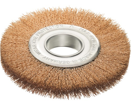 Rundbürste aus Draht für Bohrmaschinen mit maximal 6000 Umdrehungen pro Minute