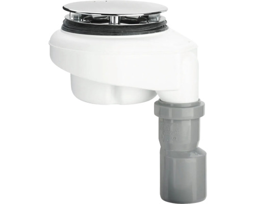 Duschablauf Viega Tempoplex verchromt Abgang senkrecht Ablaufloch 112mm 6962 576455 Duschablauf mit Siphon