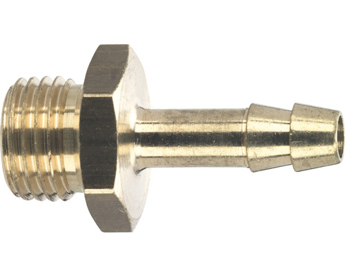 Messing Schlauchtülle mit Gewinde