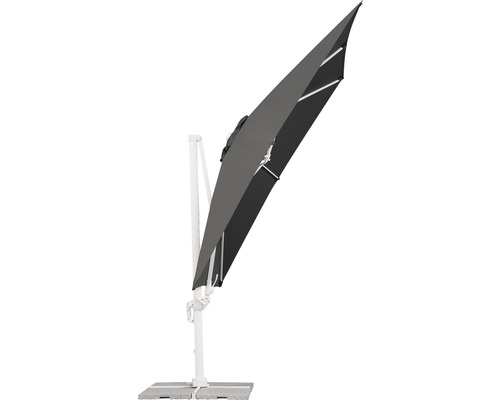 Freiarm-Sonnenschirm mit Standfuß für den Außenbereich